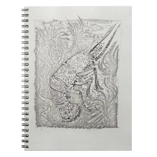 La Langouste (De kreeft) Notitieboek (Voorkant)