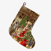 La larga lista de Papá Noel Grote Kerstsok (Voorkant (Hangend))