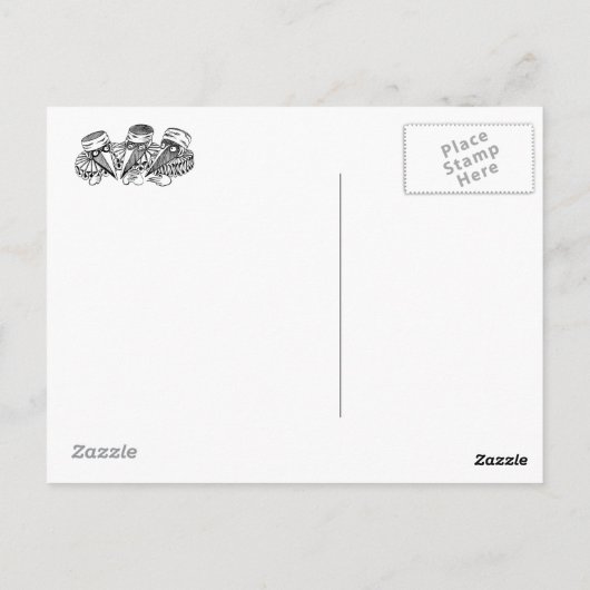 La leçon d'anatomie briefkaart (Achterkant)