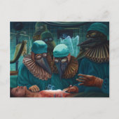 La leçon d'anatomie briefkaart (Voorkant)