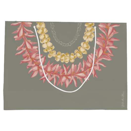 La Lei door Wander Met Aloha Groot Cadeauzakje (Achterkant)