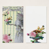 La Lettre D'amour gift label/zwemg label Visitekaartjes (Voorkant /achterkant)