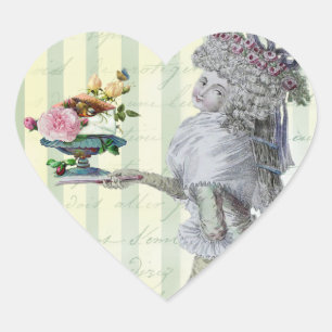 La Lettre D'amour Hart Sticker