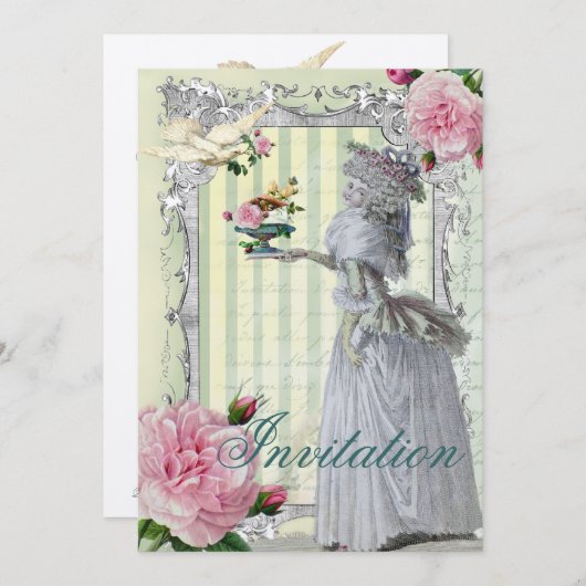 La Lettre D'amour Kaart (Voorkant / Achterkant)