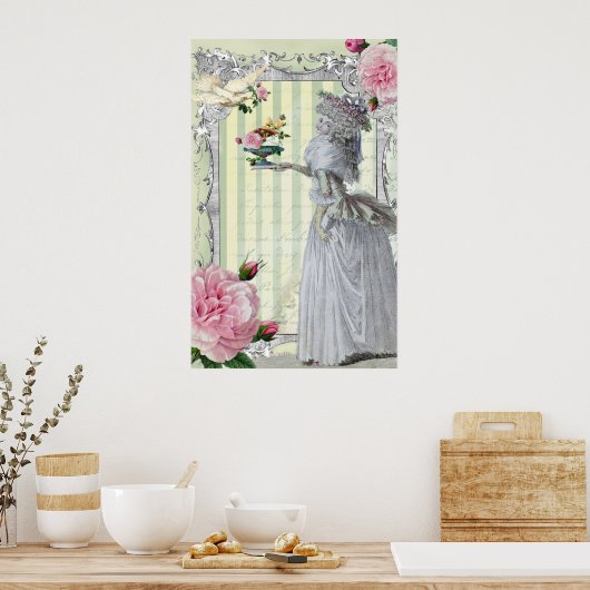 La Lettre D'amour Poster (Keuken)