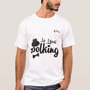 la li Liberté soolking salim art 02 t-shirt