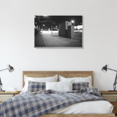 LA Lichte stromen Canvas Afdruk (Insitu (Slaapkamer))