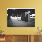 LA Lichte stromen Canvas Afdruk (Insitu (Woonkamer))