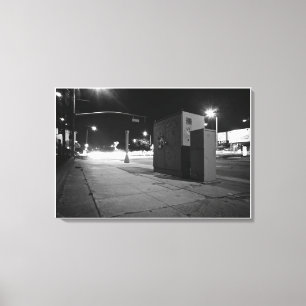 LA Light Streams Canvas Afdruk