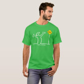 La Linea Bad Sign vintage T-shirt (Voorkant volledig)