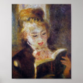 La Liseuse (Lezer) - Pierre Auguste Renoir Poster (Voorkant)
