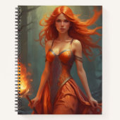 La Llama de la Magia Notitieboek (Voorkant)