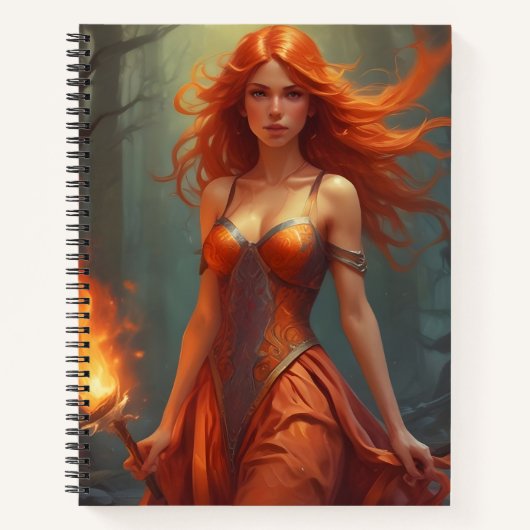 La Llama de la Magia Notitieboek (Voorkant)