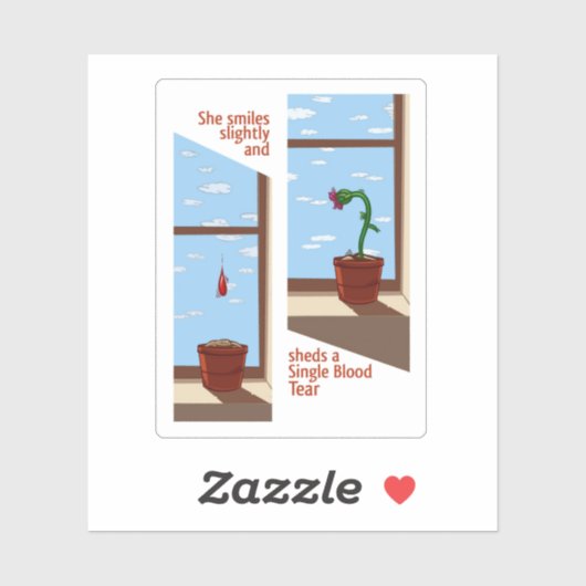 La Llorasangre Sticker - GM Design (Vel)