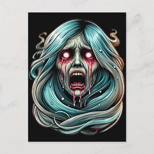 La Llorona huilende geest Mexicaanse folklore Briefkaart (Voorkant)