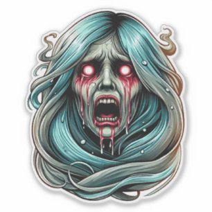 La Llorona huilende geest Mexicaanse folklore Sticker