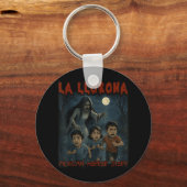 La Llorona Mexicaans Geweldige Spaans Halloween Sleutelhanger (Voorkant)