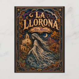 La Llorona New Mexico Popcut Legenden Briefkaart