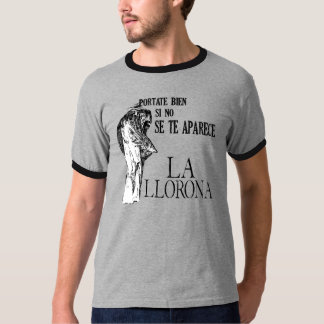 La Llorona Spaans Ringer T-shirt