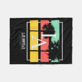 La Los Angeles California Fleece Deken (Voorkant (Horizontaal))