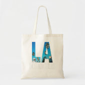 La Los Angeles California Souvenir Beach City West Tote Bag (Voorkant)