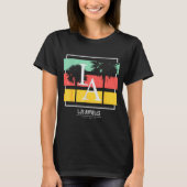 La Los Angeles California  T-shirt (Voorkant)