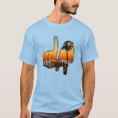 LA Los Angeles Handteken T-shirt (Voorkant)