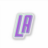 LA Los Angeles Sticker (Voorkant)