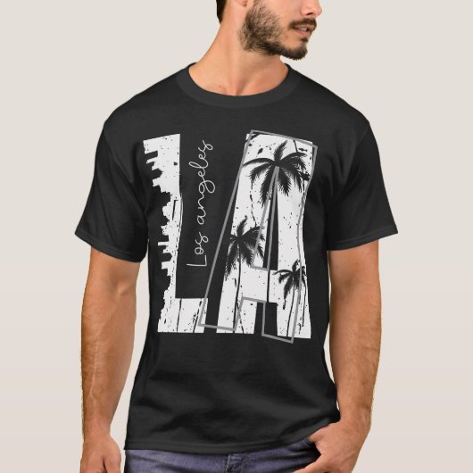 La Los Angeles T-shirt (Voorkant)