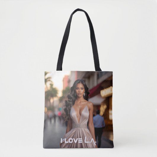 LA - LOS ANGELES TOTE BAG (Voorkant)