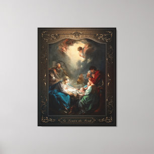 La Lumière du Monde door François Boucher Canvas Afdruk