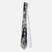 La Luna Dark Angel Fairy Goth Horror Dark Art Stropdas (Voorkant)