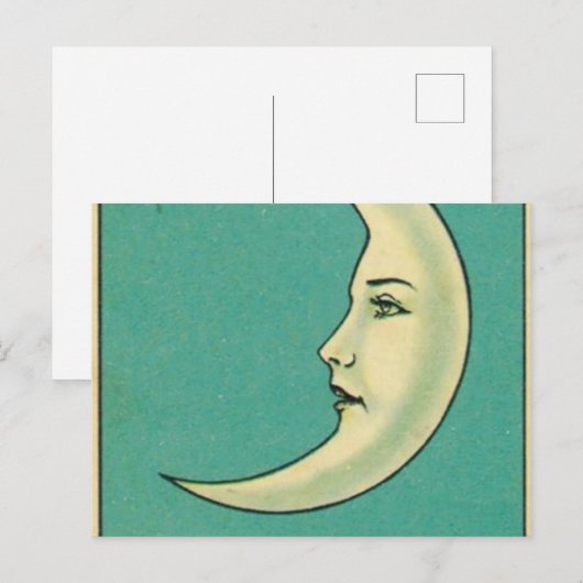 La Luna Tarot Card Briefkaart (Voorkant / Achterkant)
