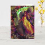 La Luna-wenskaart Kaart (Gele Bloem)