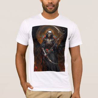 La Luz en de Oscuridad Santa Muerte T-shirt