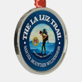 La Luz Trail (wandelroute C) Metalen Ornament (Rechts)