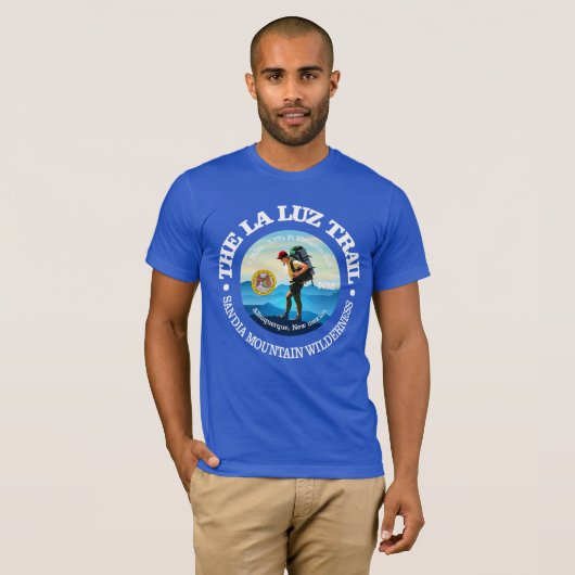 La Luz Trail (wandelroute C) T-shirt (Voorkant volledig)