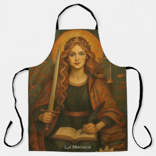 La Macuca Pre-Raphaelite stijl Schort