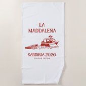 La Maddalena 2026 Beperkte Editie Badhanddoek (Voorkant)