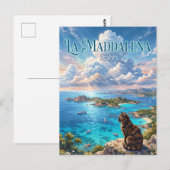 La Maddalena-archipel Italië Briefkaart (Voorkant / Achterkant)