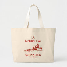 La Maddalena Canvas Tote Bag - Luxe Resort
