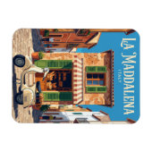 La Maddalena Town Italië Magneet (Horizontaal)