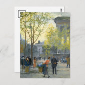 La Madeleine | Victor Gabriel Gilbert Briefkaart (Voorkant / Achterkant)