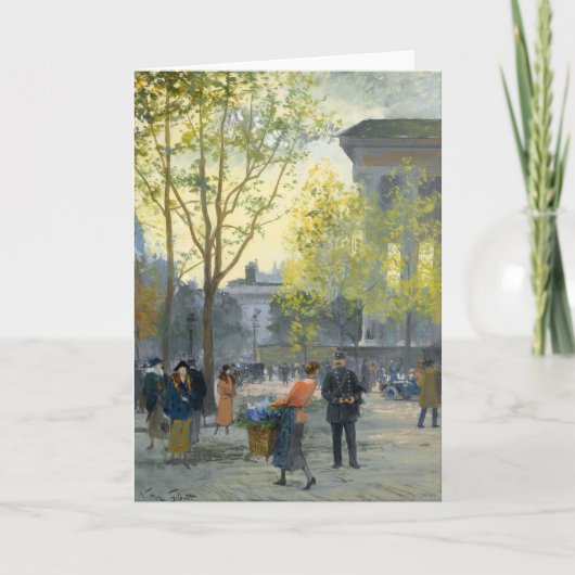 La Madeleine | Victor Gabriel Gilbert Kaart (Voorkant)