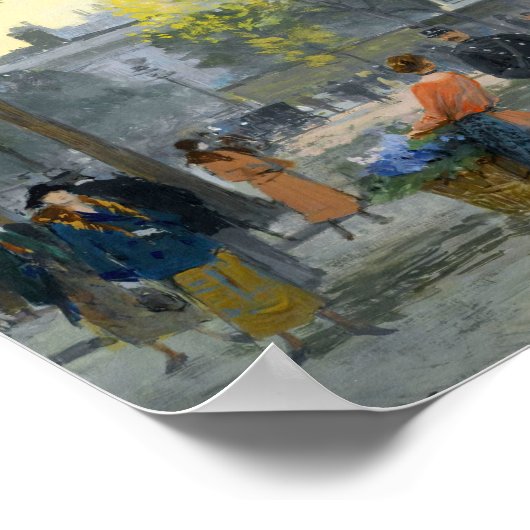 La Madeleine | Victor Gabriel Gilbert Poster (Hoek)