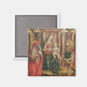 La Madonna della Rondine, na 1490 Magneet (Voorkant / Achterkant)