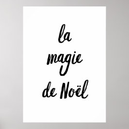 la magie de Noel Poster