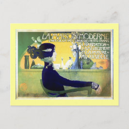 La Maison Moderne Art Noveau Briefkaart