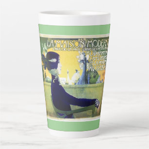 La Maison Moderne Art Noveau Latte Mok