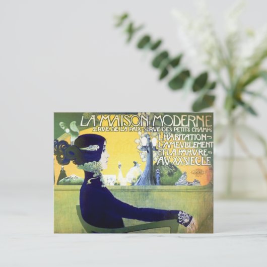 La Maison Moderne Briefkaart (Staand voorkant)